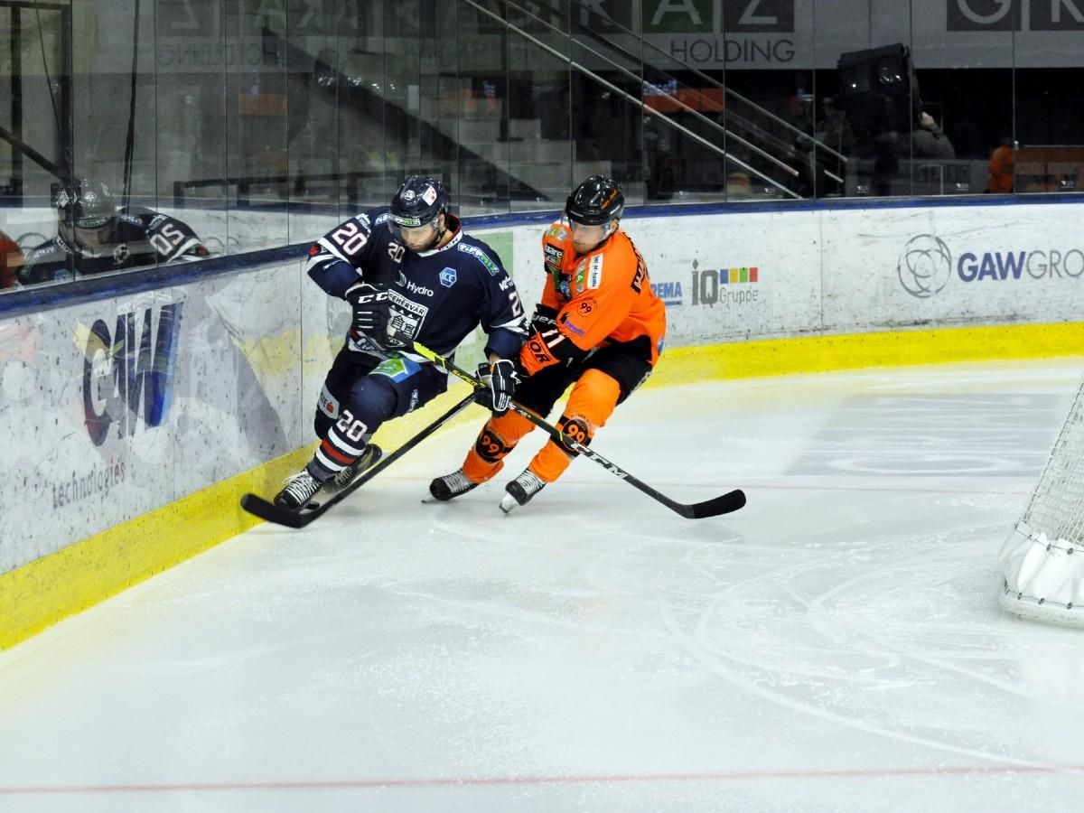 Osztrák hokiliga: hiába vezetett, kikapott a Fehérvár a Graztól